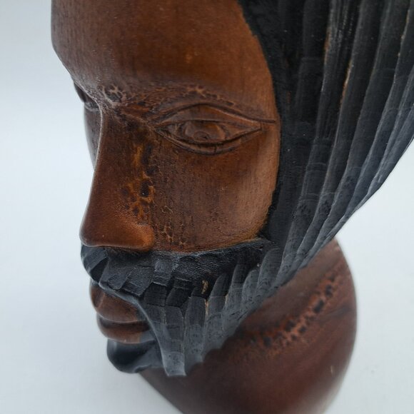 Jamaican Carved Statue - Picture 9 of 11